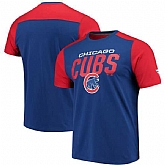 Chicago Cubs Fanatics Branded Big & Tall Iconic T-Shirt - Royal Red